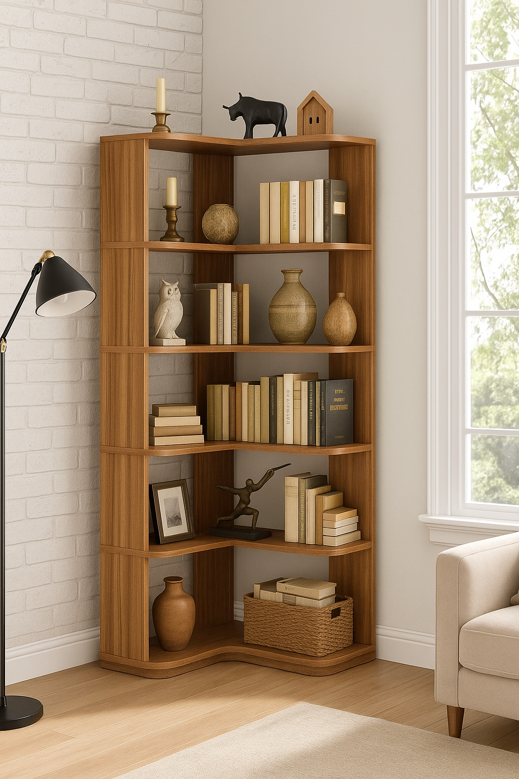 Summit Corner Bookcase